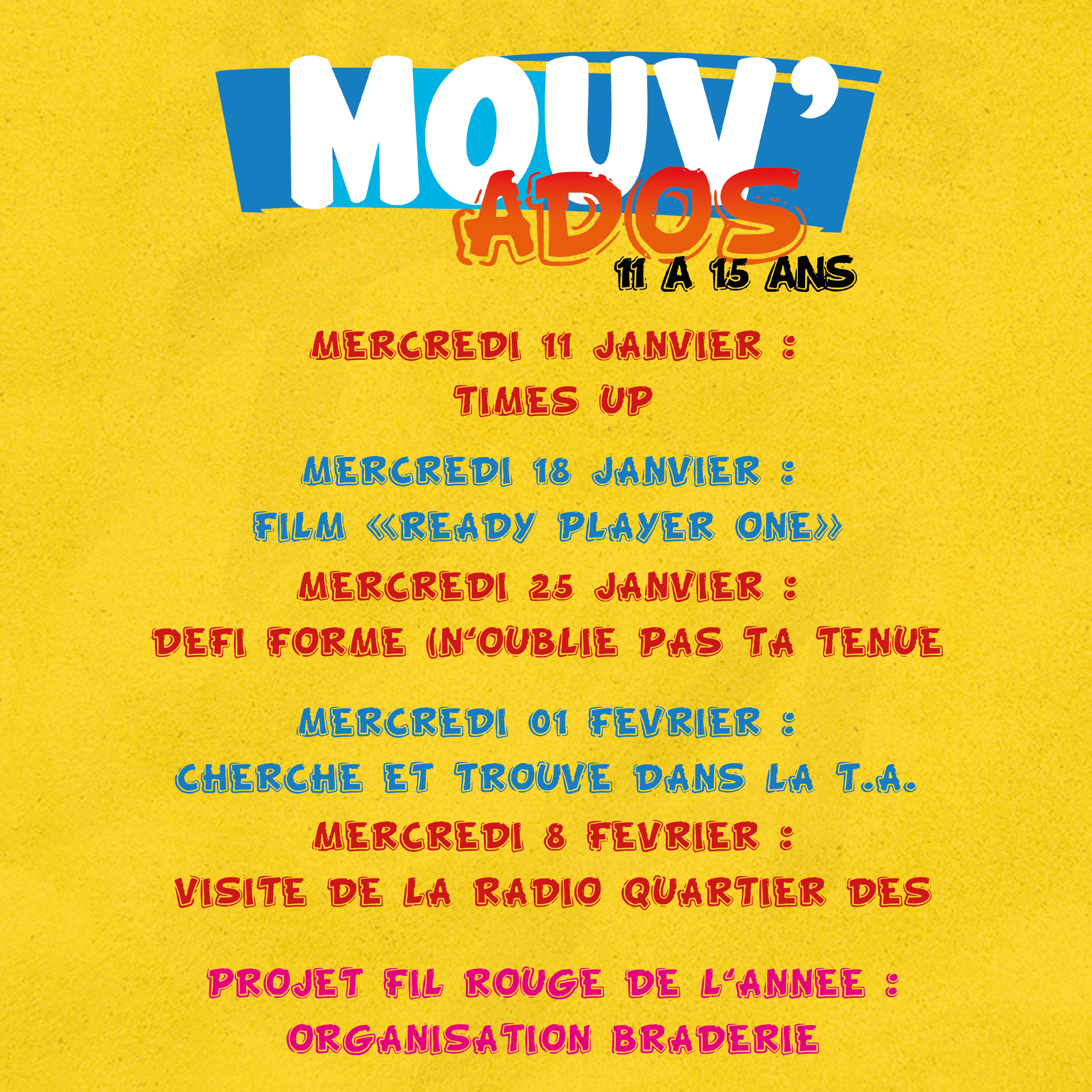 PROGRAMME MOUV’ADOS