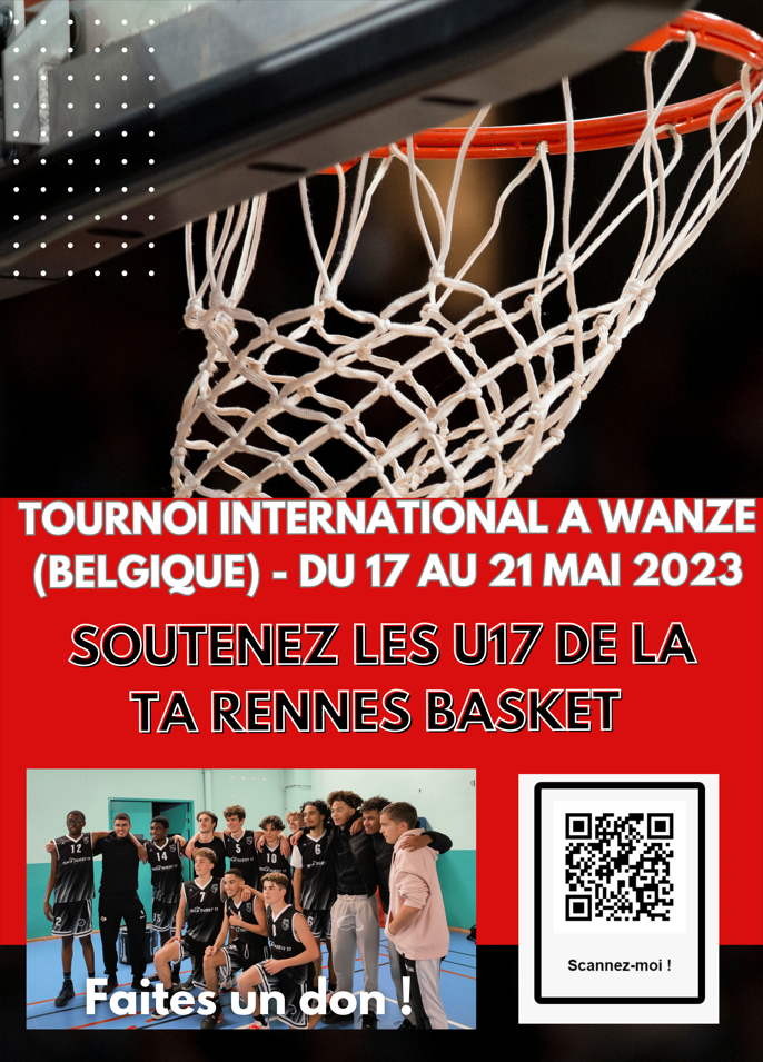 La TA Rennes Basket en Belgique