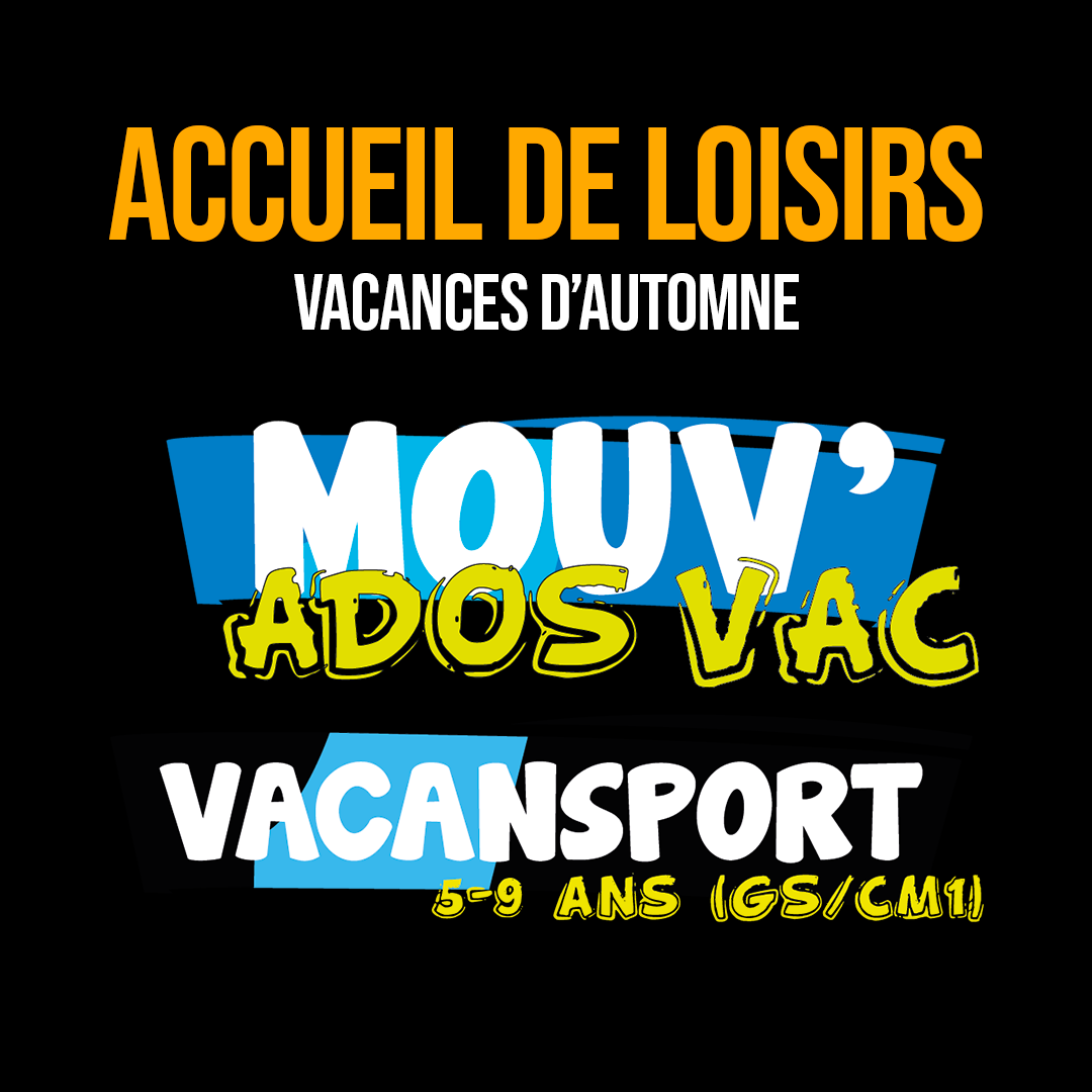 Programme Vacansport & Mouv’Ados